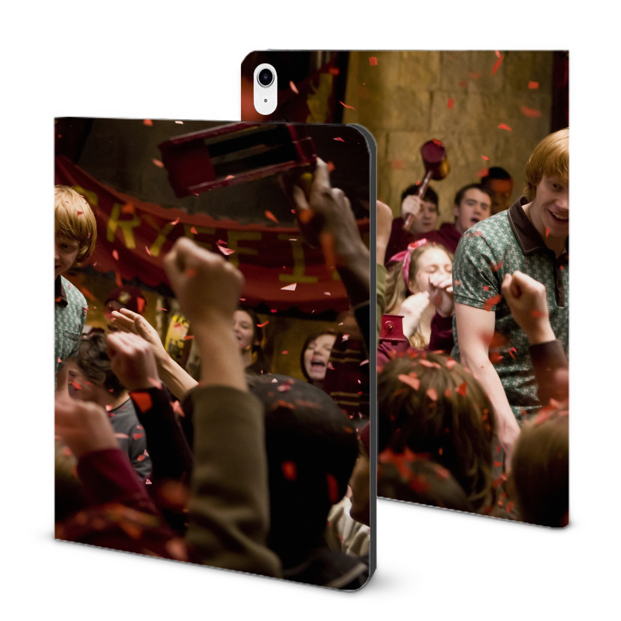 （画像用） Harry Potter ハリー・ポッターシリーズ IPad ケース ブック型 PUレザー TPU 耐衝撃 軽量 薄型 ペン収納なし 全面保護 IPad 各モデル対応